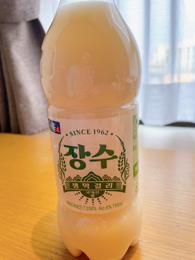 長寿マッコリ 生 750ml｜ソウル長寿